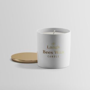 Lang's Beeswax Candle (100g)